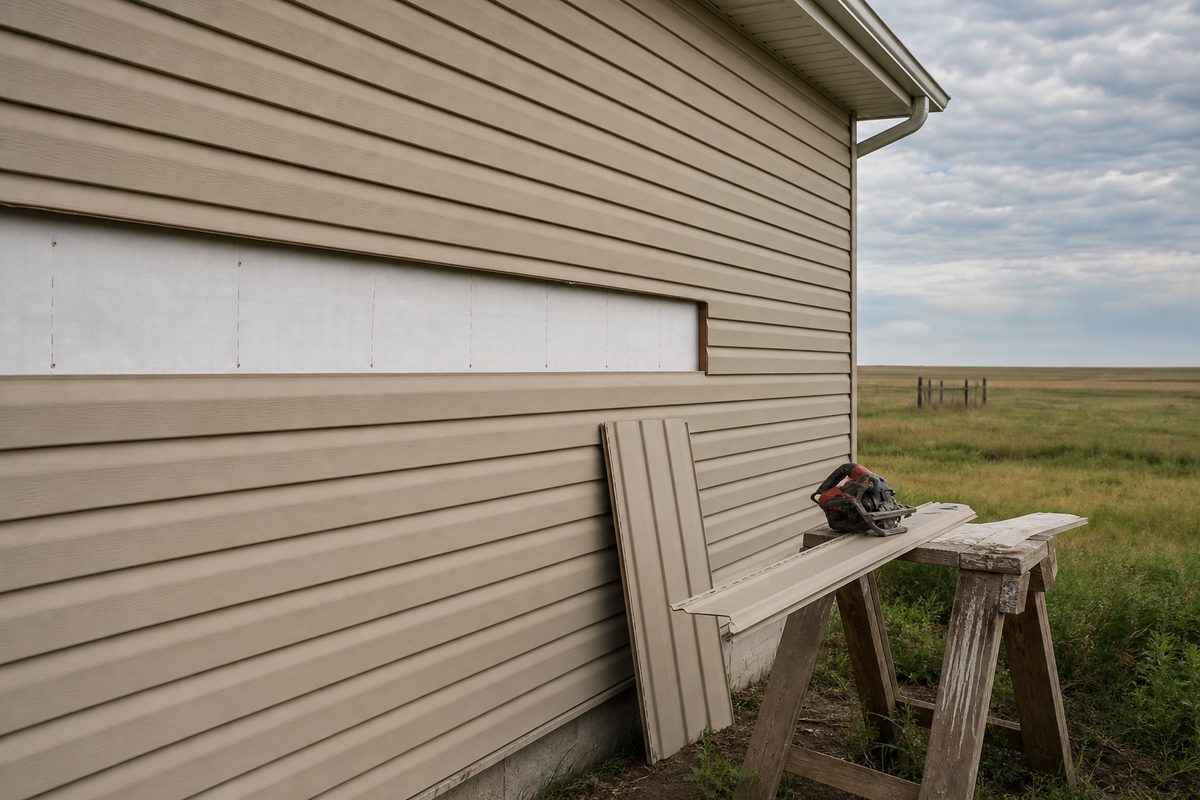 Siding Repair in Saskatoon